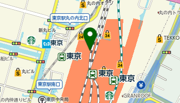 KarenEYEBROWDESIGNグランスタ丸の内店の地図画像