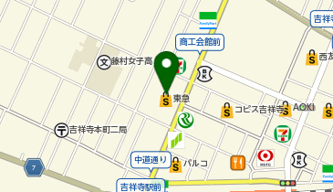 浪花古市庵の地図画像