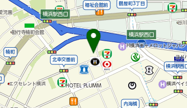 横浜BuzzFrontの地図画像