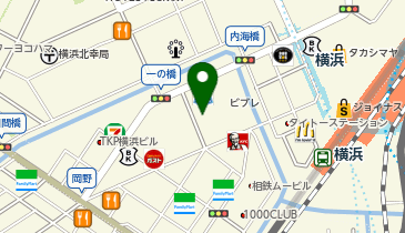 mimistandardYOKOHAMAの地図画像