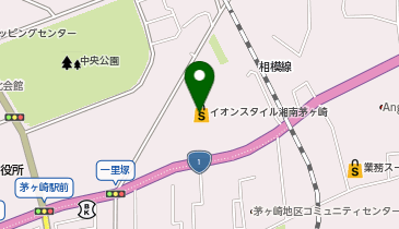T.G.C.そよら湘南茅ヶ崎店の地図画像