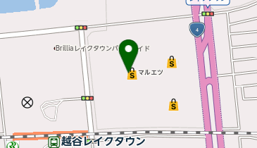 イオンレイクタウンイーヴス(YEVS)の地図画像