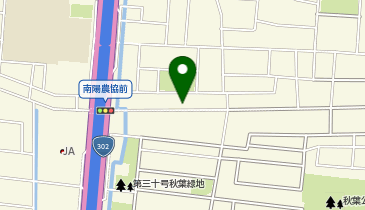 服部クリーニングの地図画像