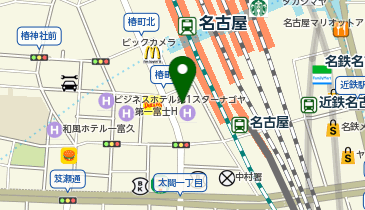 エスカイヤクラブ名古屋店の地図画像