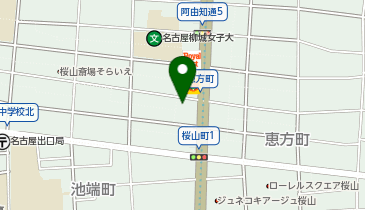 相談支援あまなばの地図画像