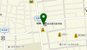 佐鳴予備校 光音寺校の地図画像