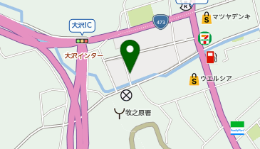 牧之原市役所 子育て支援センター相良の地図画像