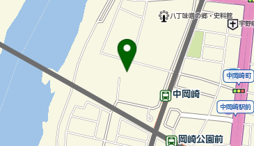 株式会社まるや八丁味噌 蔵見学受付・販売の地図画像