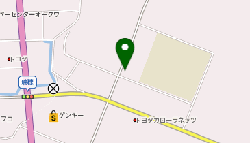 地域子育て支援センター虹の架け橋の地図画像