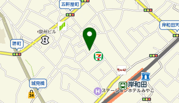 カリスマインドネパール料理の地図画像