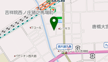 訪問鍼灸GENKISUN京都の地図画像