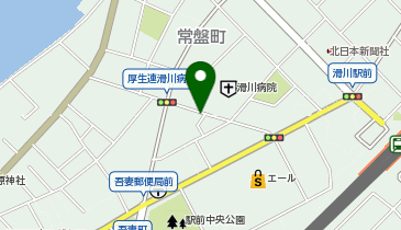 あんず薬局滑川店の地図画像