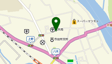 洋品のマツモトの地図画像