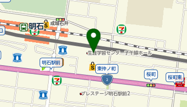 ピロースタンドねごこち本舗明石店の地図画像