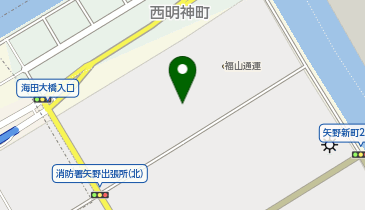 岡山県貨物運送株式会社 東広島支店の地図画像