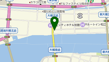 味楽の地図画像