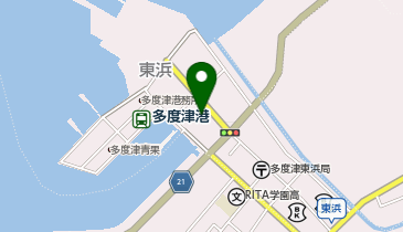 株式会社クルー多度津支店の地図画像