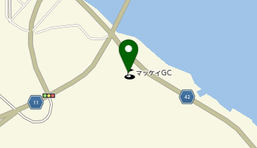 Vガーデンゴルフ倶楽部の地図画像