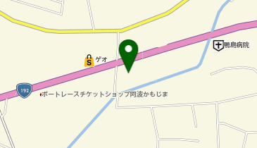 ふとんのタカハシ鴨島店の地図画像