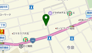 KpopClass天神大名店の地図画像