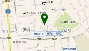 トレースの地図画像