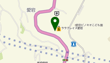 リハプラスあたごの地図画像