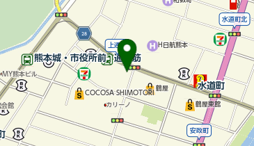 シジャンHABアット熊本店の地図画像