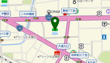 勇志国際高等学校大分学習センターの地図画像