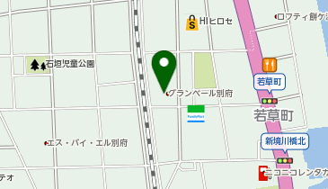 有限会社ジャパン保険センター別府店の地図画像