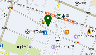 三井住友海上エイジェンシー・サービス株式会社中津支店の地図画像