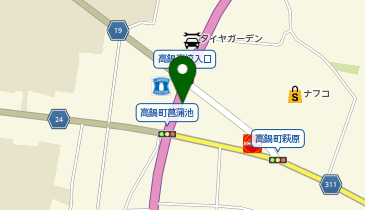 家族葬のファミーユ高鍋の地図画像