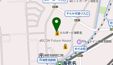 保険クリニックららぽーと海老名の地図画像