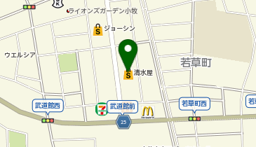 株式会社清水屋小牧店写真スタジオの地図画像