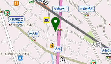 フレアス在宅マッサージ福岡南区施術所の地図画像