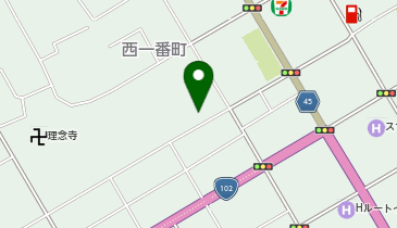 理容さくらだの地図画像