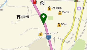 おおふなと接骨院の地図画像