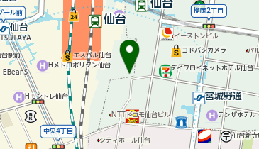 REGALSHOESヨドバシ仙台店の地図画像