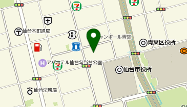 トレンタ勾当台店の地図画像