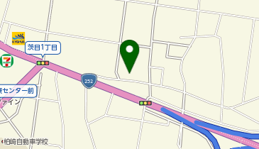 茨目集会所の地図画像