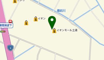 HYPERSHOPイオンモール土浦店の地図画像