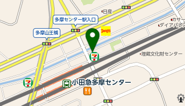 メンズ脱毛サロンFIS多摩センター店の地図画像