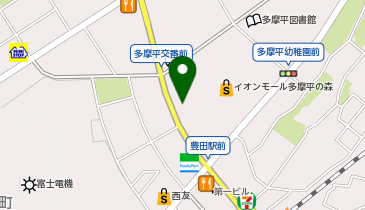 ヘルスフルスタジオ&カフェWAFUの地図画像