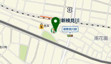ピザハット新検見川店の地図画像