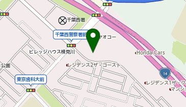 ヤオコーネットスーパー稲毛海岸店の地図画像