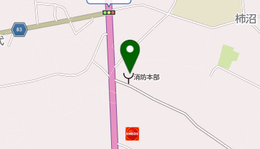 行田市消防本部・消防署 火災情報自動音声サービスの地図画像