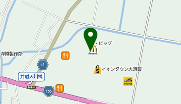 ホームセンターコーナンイオンタウン大須賀店の地図画像