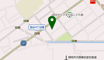 知久屋 静岡沓谷店の地図画像