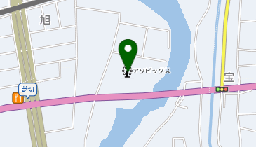 麻雀上海闘龍門アソビックス蟹江店の地図画像