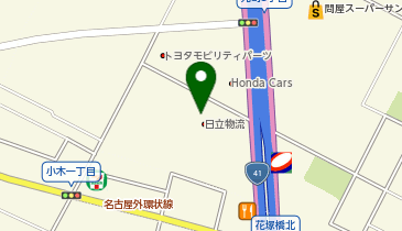 ロジスティード中部株式会社小牧営業所の地図画像