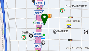 野村證券株式会社 大阪支店の地図画像